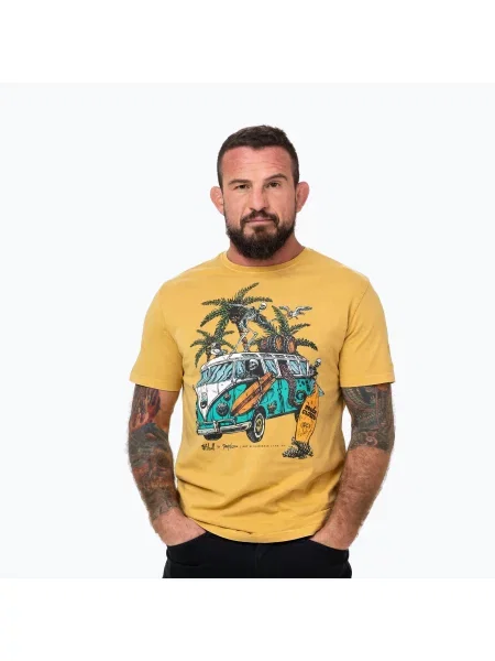 Футболка Pitbull West Coast желтая