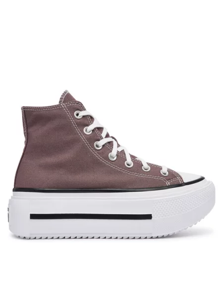 Converse Modne superge Chuck Taylor All Star Lift Double Stack rjava