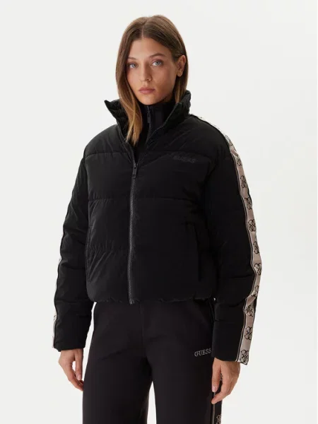 Guess Zimska jakna črna