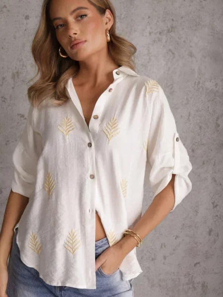 Cămașă Sophora albă