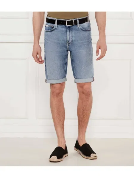 Calvin Klein Jeans Farmer rövidnadrág | kék