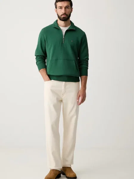 Tommy Hilfiger hanorac pentru bărbați din verde