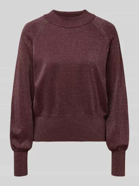 Sweter z dzianiny z mieszanki model ‘MOBBE’ B.young