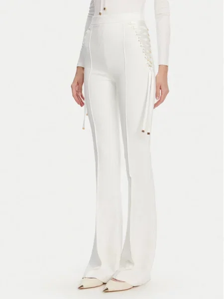 Elisabetta Franchi Hlače bijela