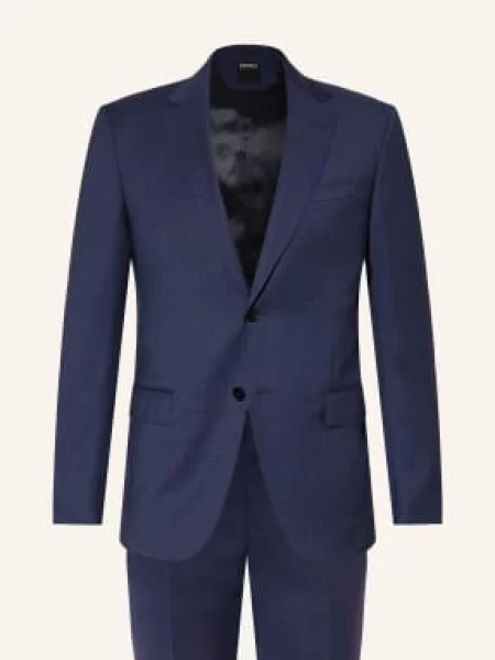 Zegna Oblek Extra Slim Fit tmavě modrá