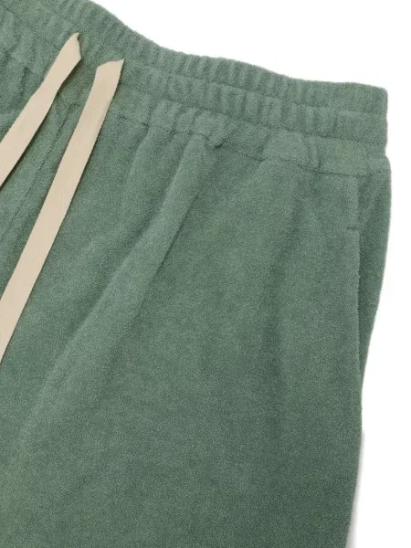 Pantaloni scurți Jil Sander cu cordon verde