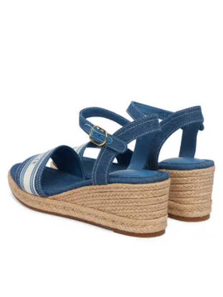 Espadrilky Tommy Hilfiger modré