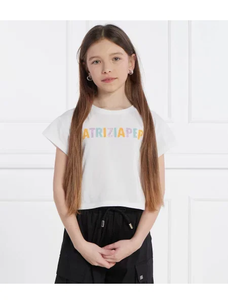 Patrizia Pepe Póló MAGLIA | Cropped Fit