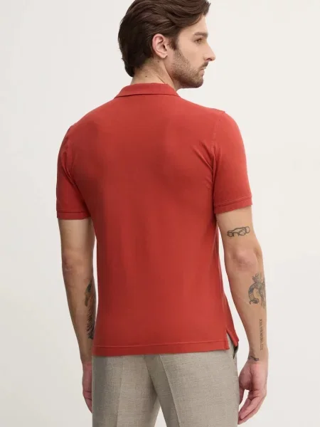 United Colors of Benetton polo z pomarańczowa