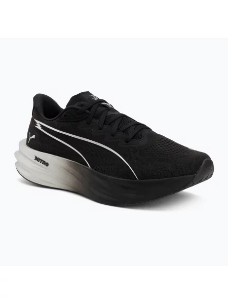 Încălțăminte de alergare pentru bărbați Puma Deviate Pure Nitro puma black/flat dark negru