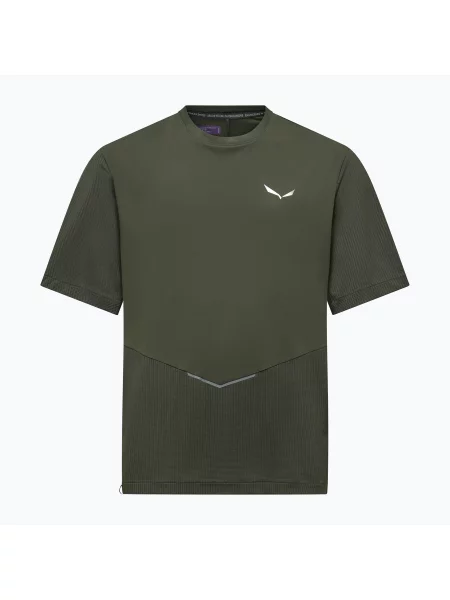 Koszulka Salewa Pedroc Dry Hyb dark olive zielona