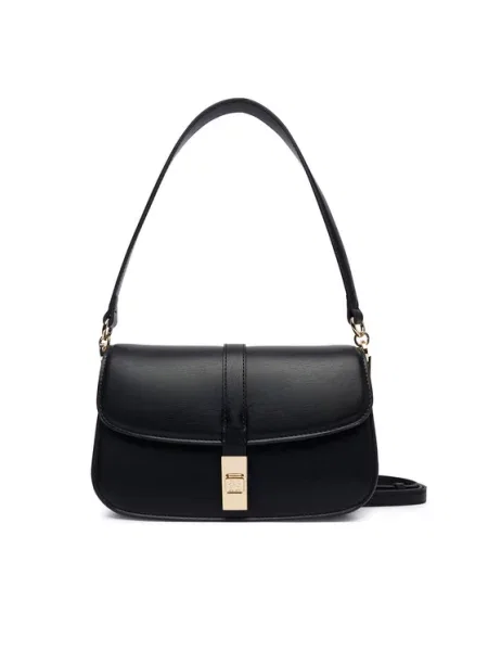 Geantă Tommy Hilfiger Th Heritage Conv Crossover negru