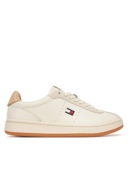 Sneakers Tommy Jeans Archive Unlined Écru