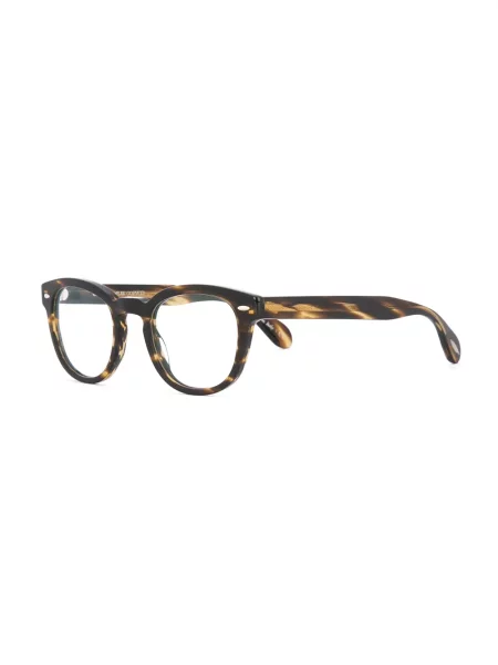 Saulės akiniai Oliver Peoples ruda
