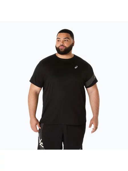 Běžecké tričko ASICS Icon SS Top performance black černé