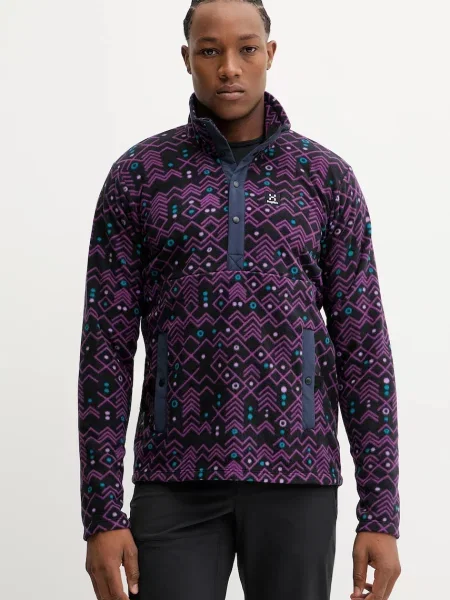 Haglöfs bluza sportowa Mora Mid fioletowa