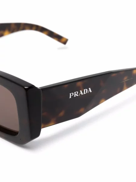 Okulary przeciwsłoneczne Prada Eyewear brązowe
