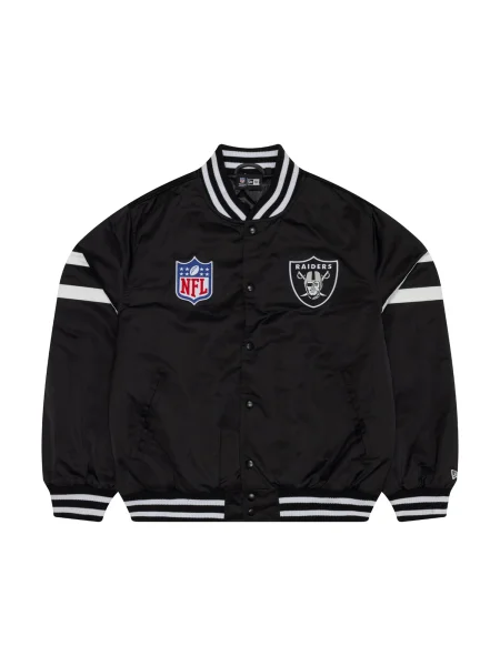 NEW ERA Prehodna jakna LASRAI črna bela