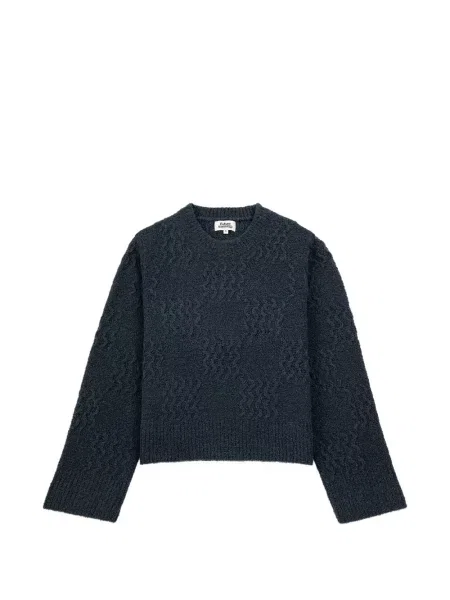 Pulover Future Classics cu imprimeu geometric albastru