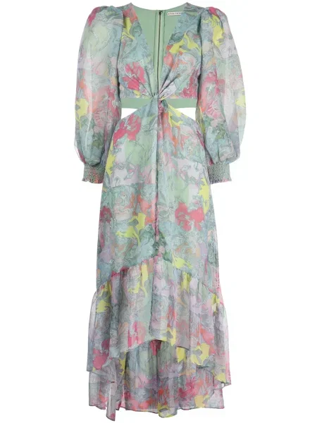 Rochie maxi Alice+olivia de costum verde
