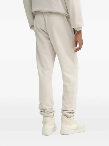 Pantaloni Adidas cu dungi alergare cu broderie albastru
