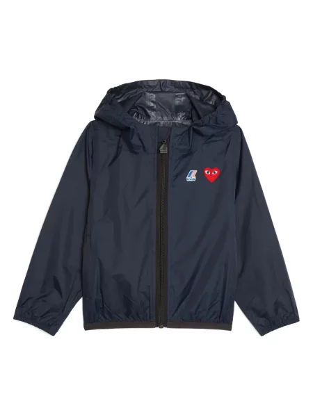 Kurtka dziecięca Comme Des Garcons Play niebieska