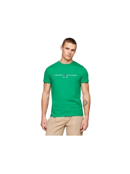 Tricou Tommy Hilfiger verde