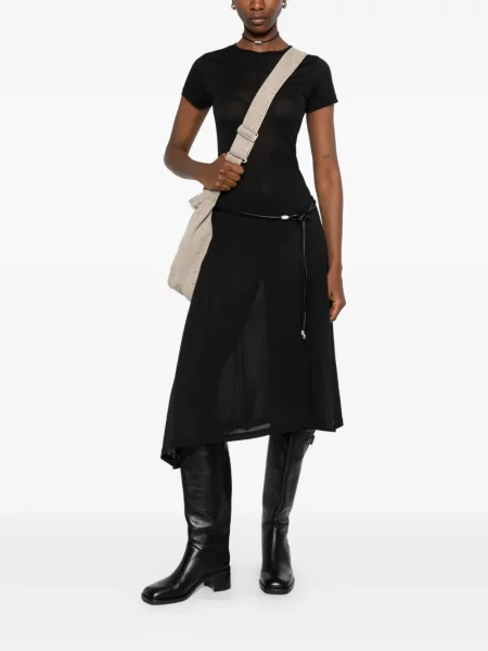 Rochie midi Our Legacy negru