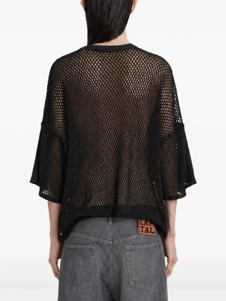 Tricou Kapital plasă negru