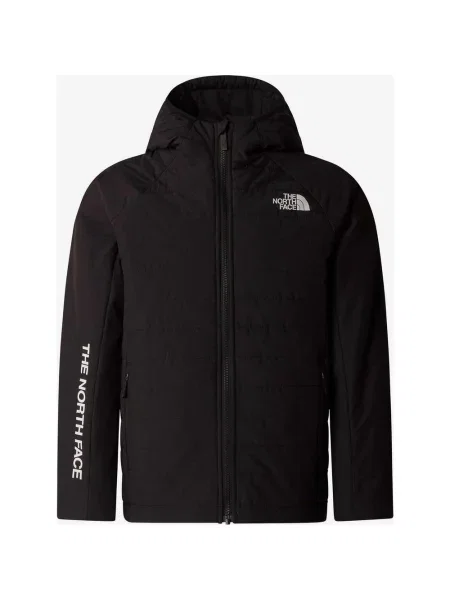 Kurtka z kapturem The North Face Never Stop Synthetic chłopięce XS czarny