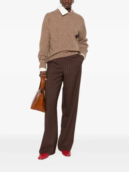 Pantaloni Lardini maro