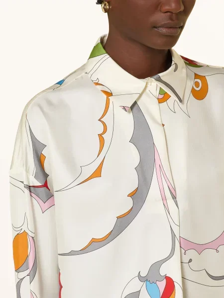 Herzen's Angelegenheit Bluzka Z Jedwabiu weiss