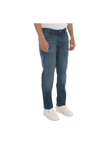 Jeansy Emporio Armani niebieskie
