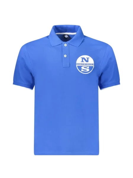 Tricou polo North Sails cu imagine albastru