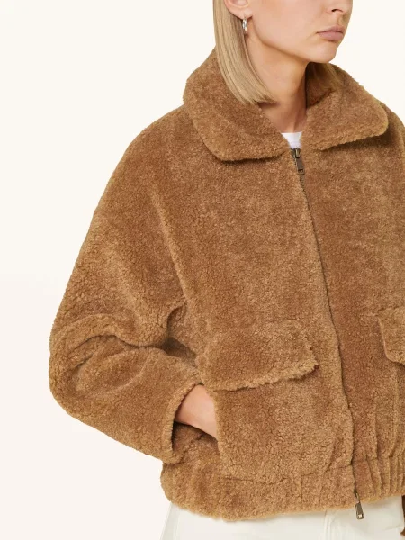 Darling Harbour Kurtka Pluszowa braun