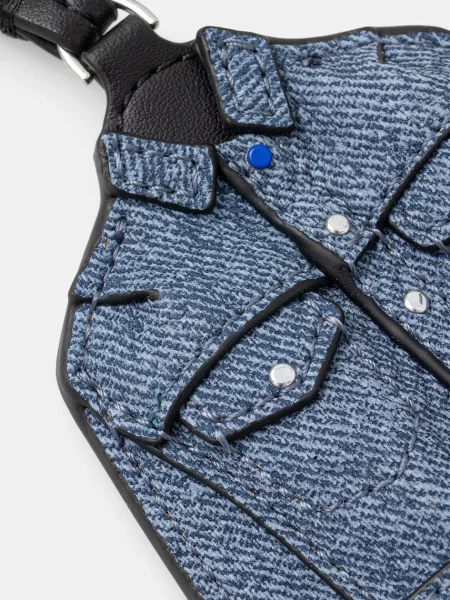 KARL LAGERFELD JEANS Breloc DENIM JACKET albastru