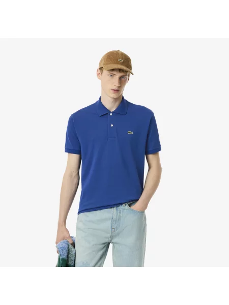 Lacoste Koszulka Polo Classic Fit Ciemnoniebieska niebieski