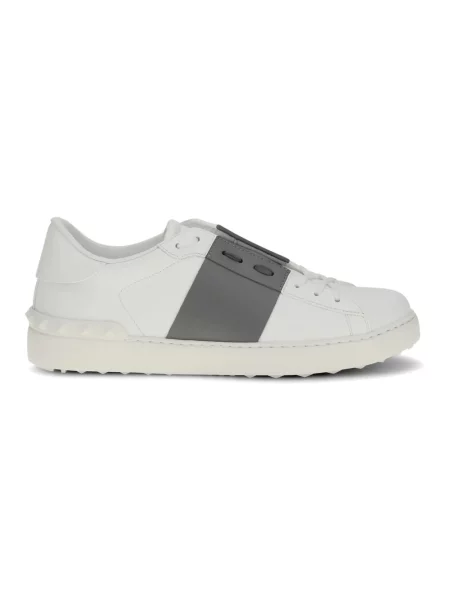 Sneakersy Valentino Open skórzane białe