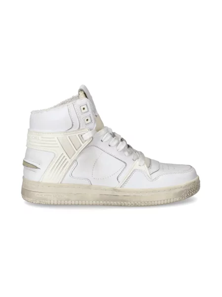 Sneakersy Philippe Model skórzane białe
