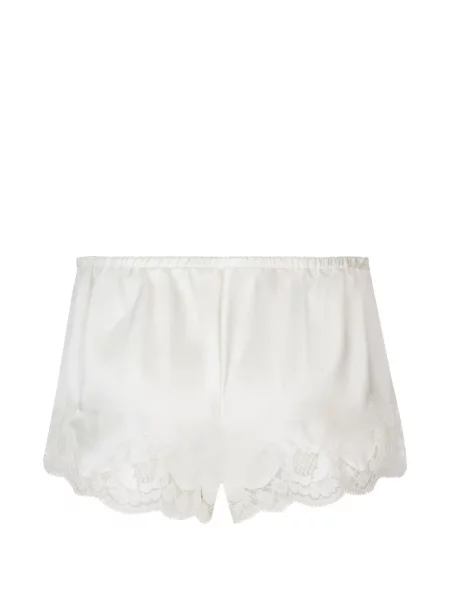 Pijamale Dolce & Gabbana din dantelă alb
