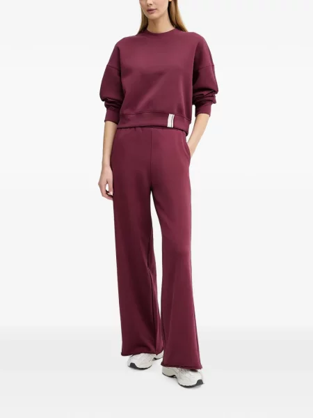 Pantaloni Benetton alergare roșu