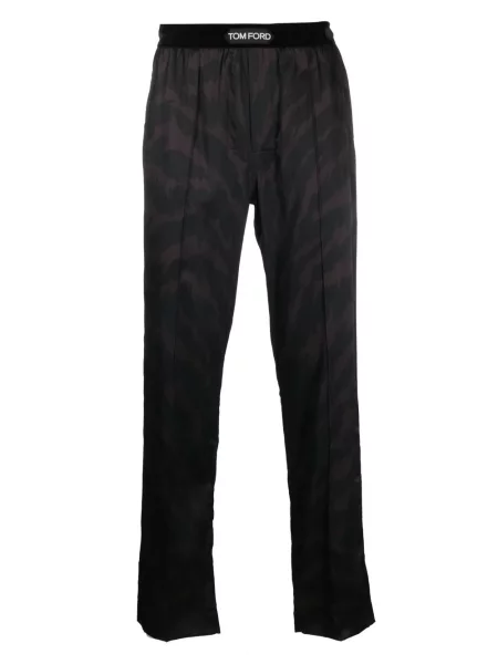 Pantaloni Tom Ford cu autograf negru