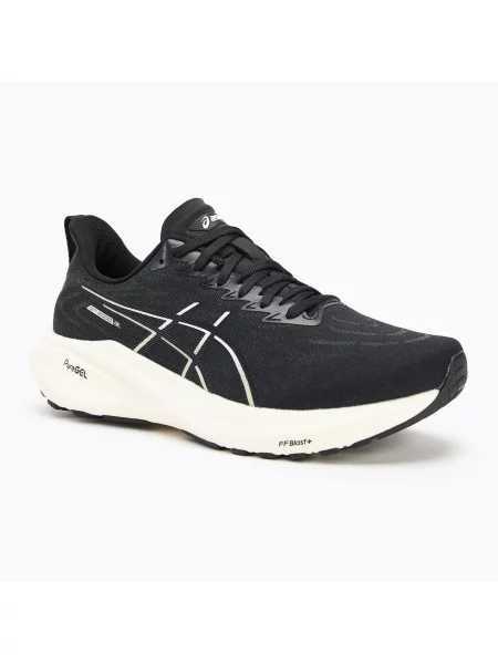 Мъжки обувки за бягане ASICS 13 wide fit black/white бяло