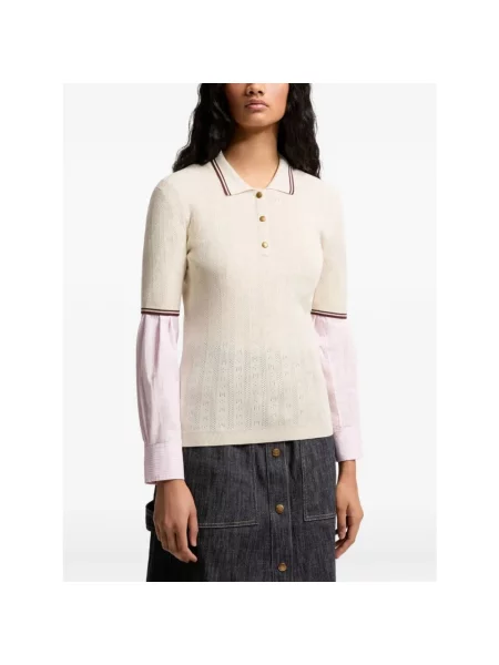 Sweter Moncler beżowy
