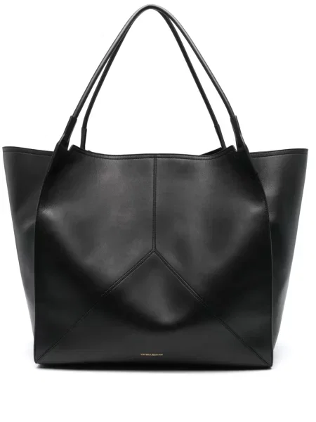 Geantă shopper Victoria Beckham negru