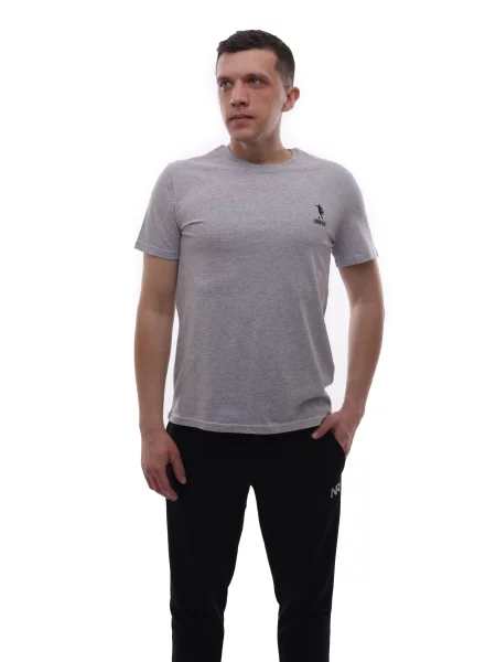 Футболка STREAM світло-сірий віскоза/поліестер сіра