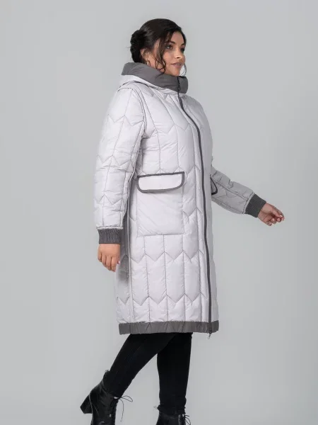 Зимова куртка All Posa білий