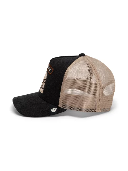 Goorin Bros czapka z daszkiem trucker jeansowa Cancelled Denim Rocker czarna