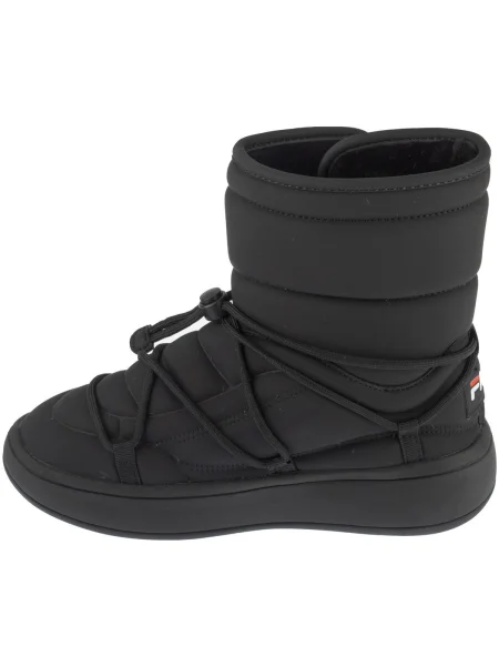 Členkové topánky Fila čierna