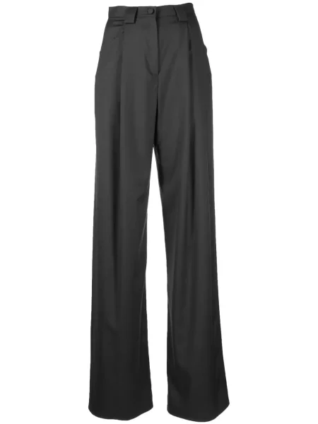 Pantaloni Manuri plisate negru